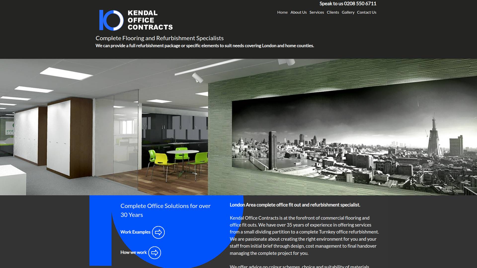 Kendal Office Contracts Ltd Website