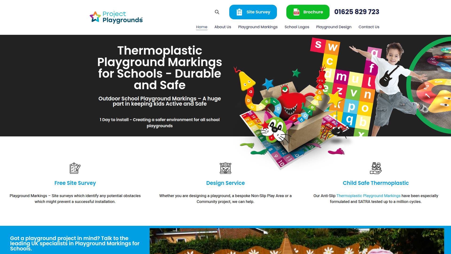 Project Playgrounds Website