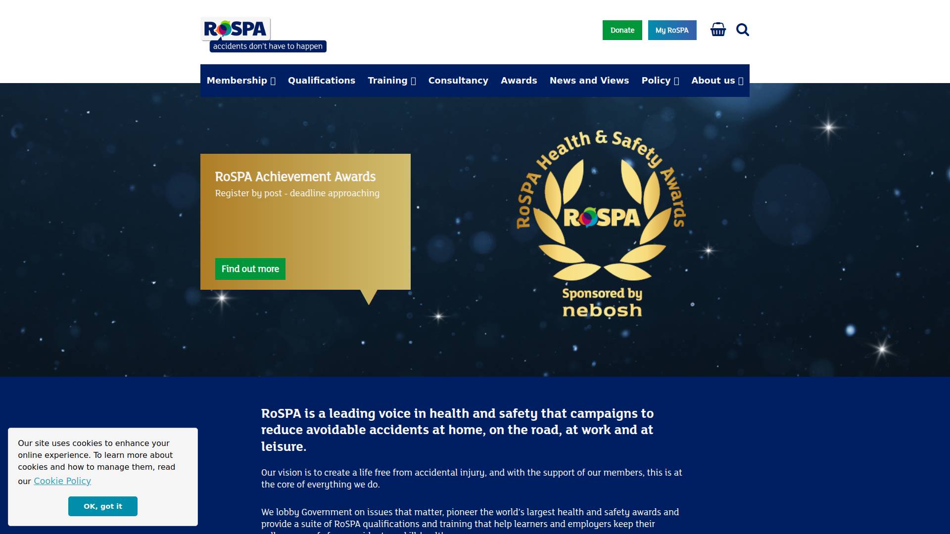 ROSPA Website