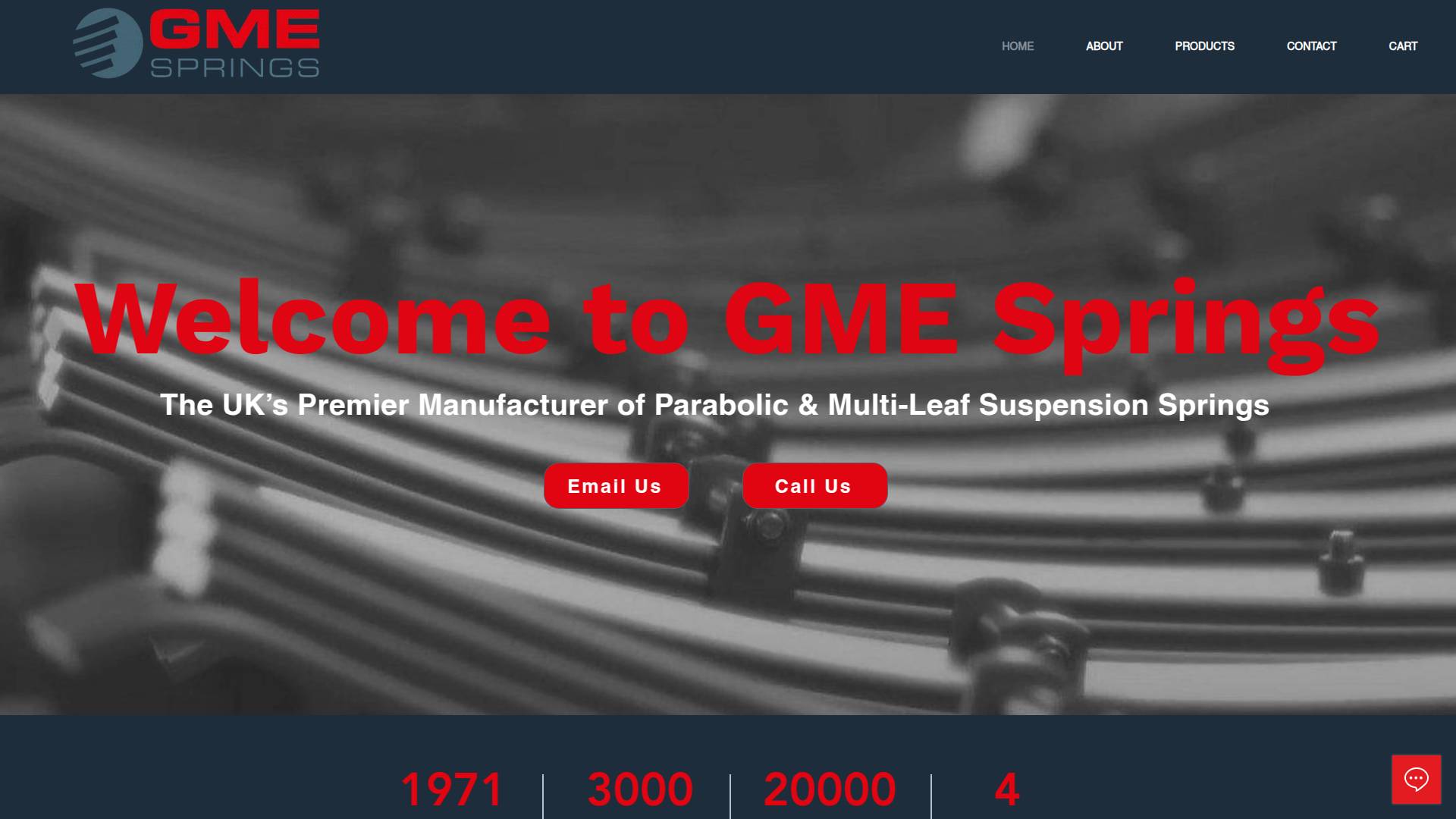 GME Springs Ltd Website