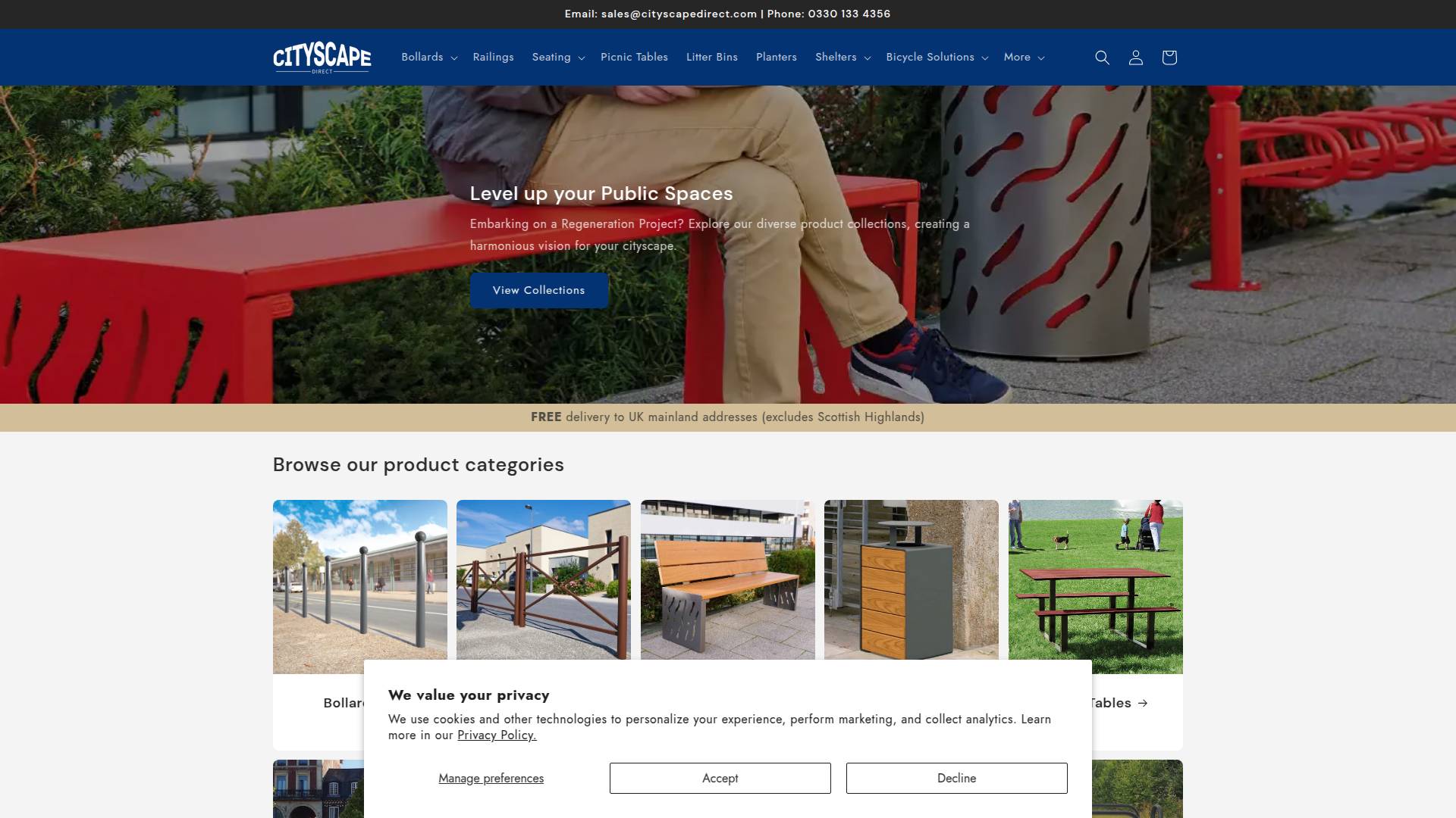 Cityscape Direct Website