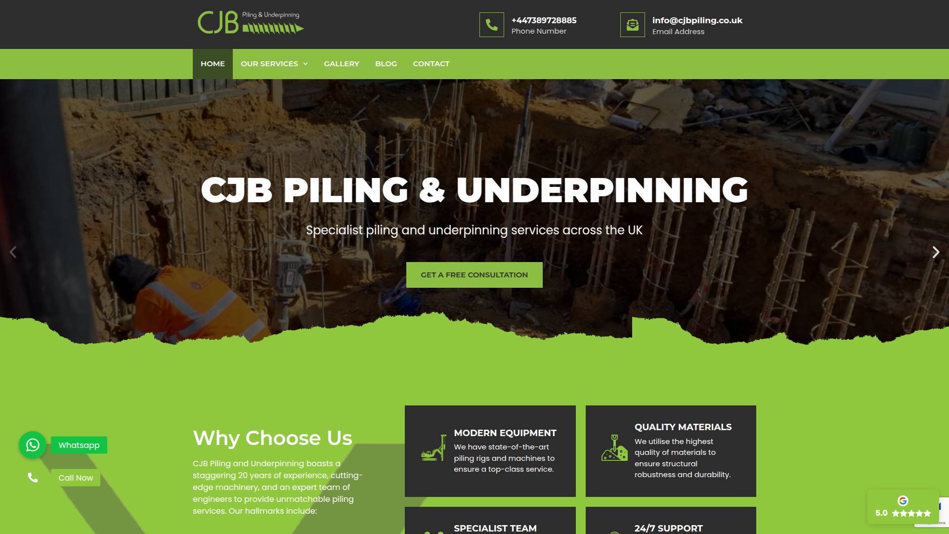 cjb piling