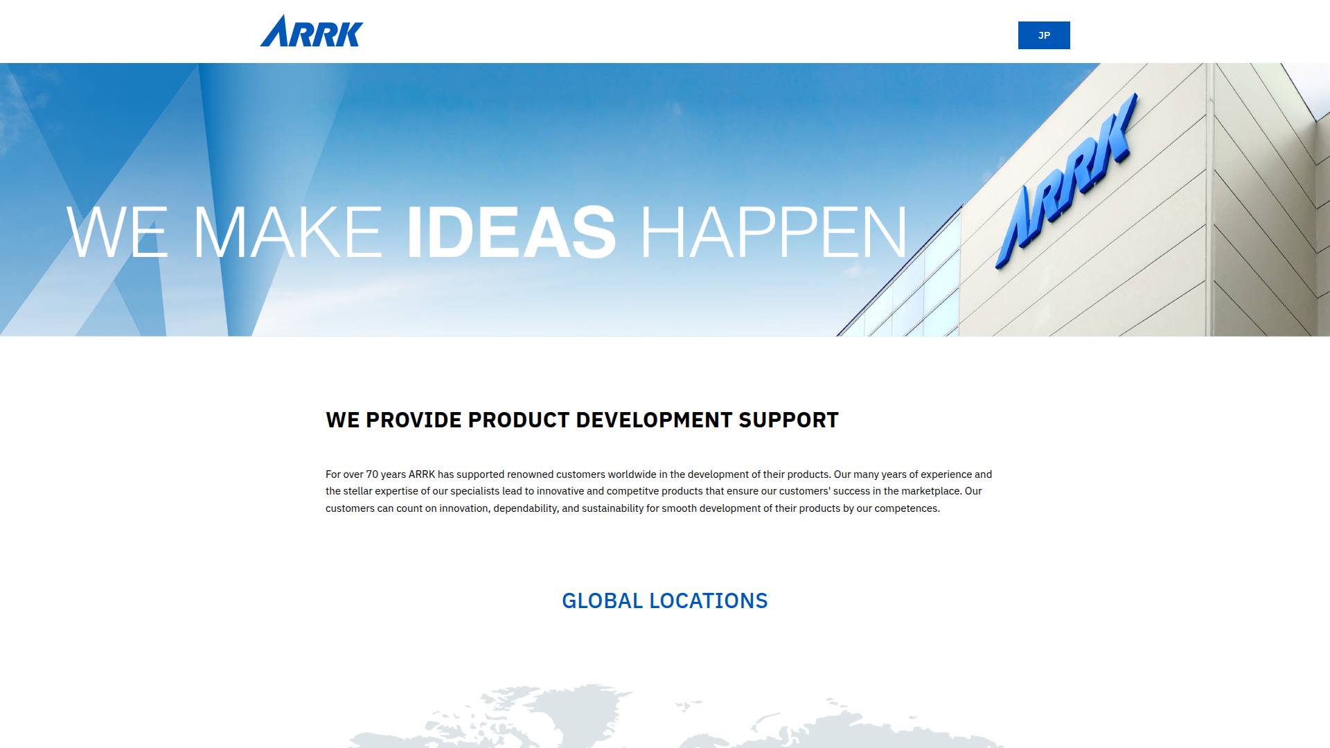 ARRK Europe Ltd Website