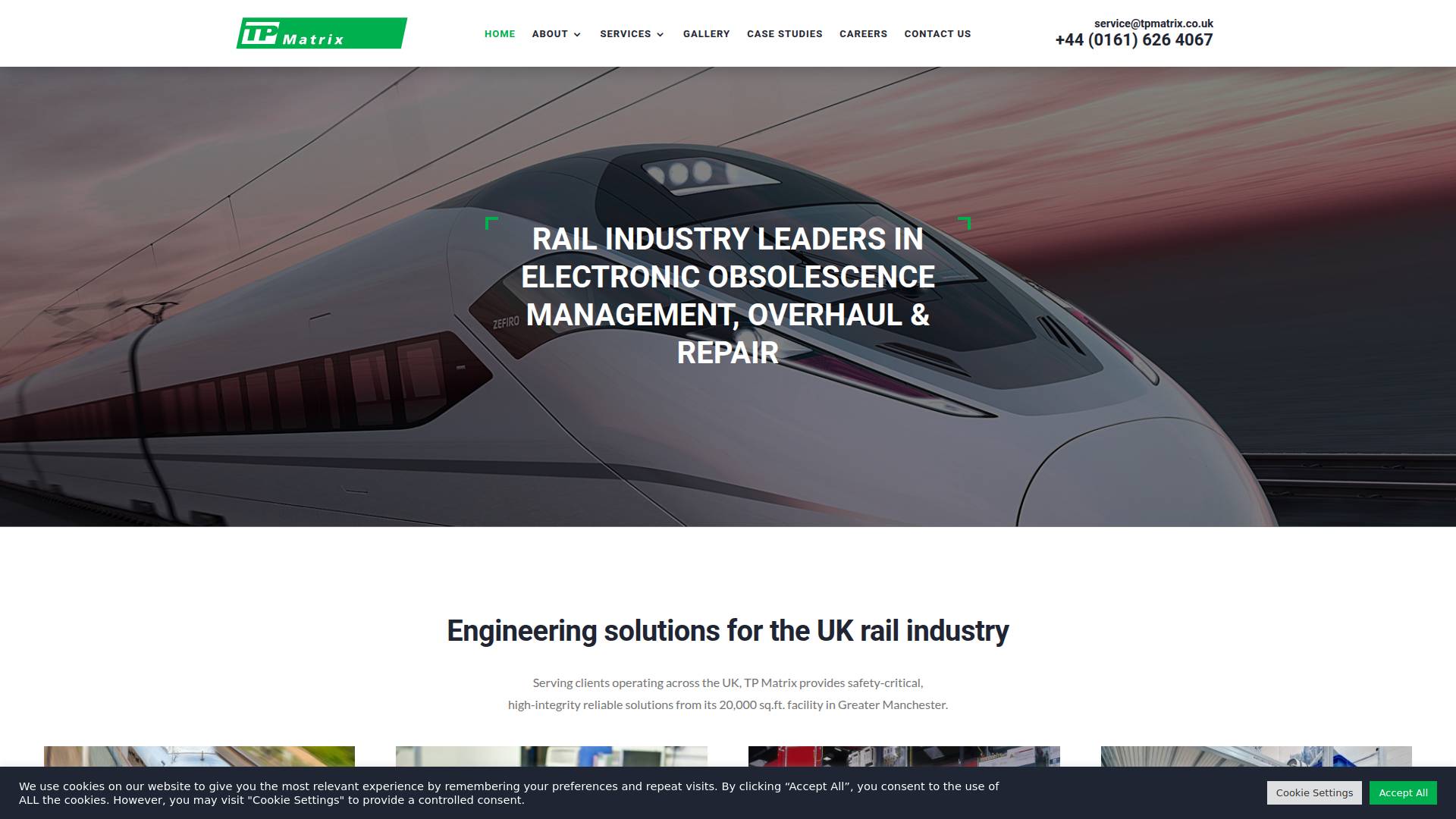 TP Matrix Ltd Website