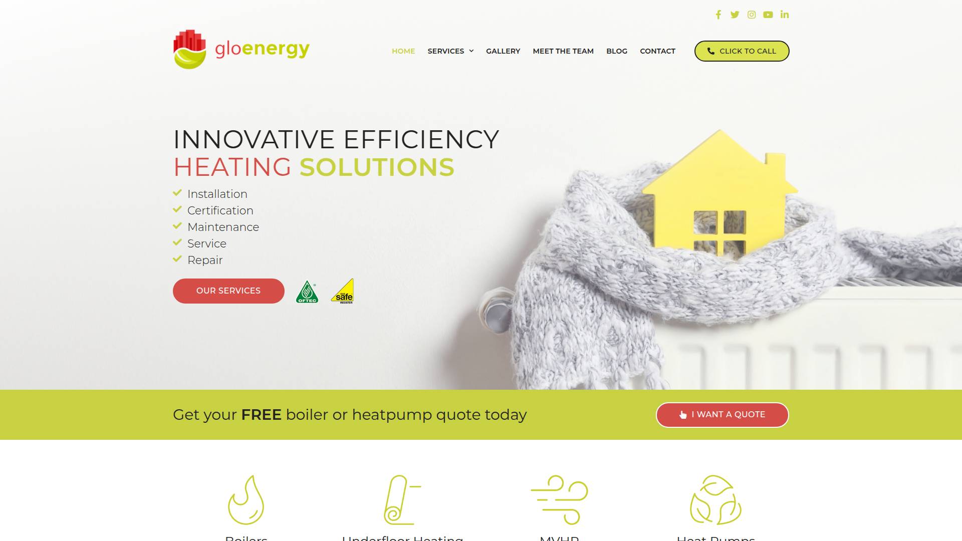 Glo Energy LTD Website