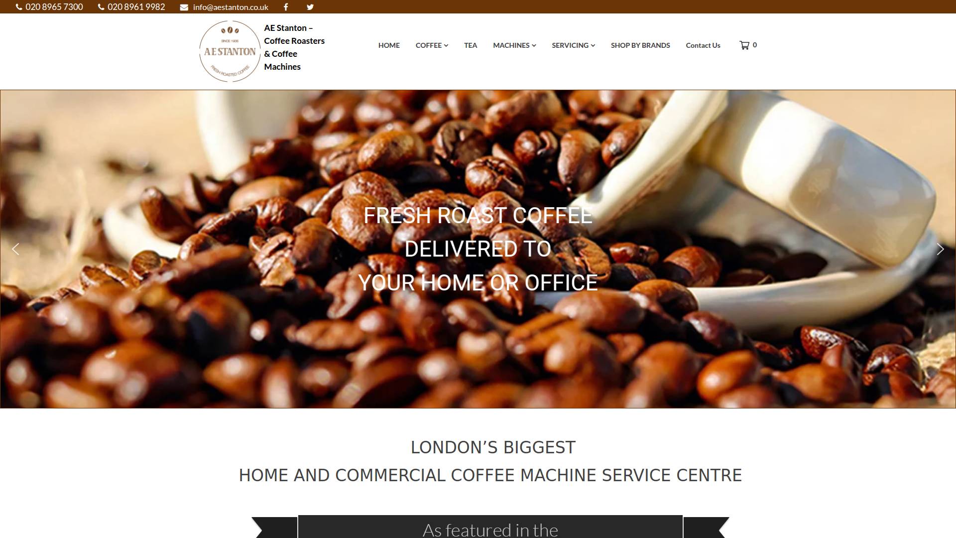 A E Stanton Ltd Website