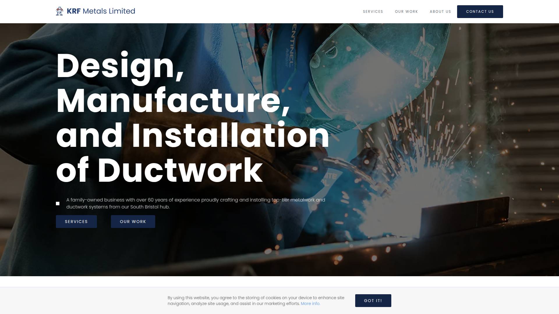 K R F Metals Ltd Website