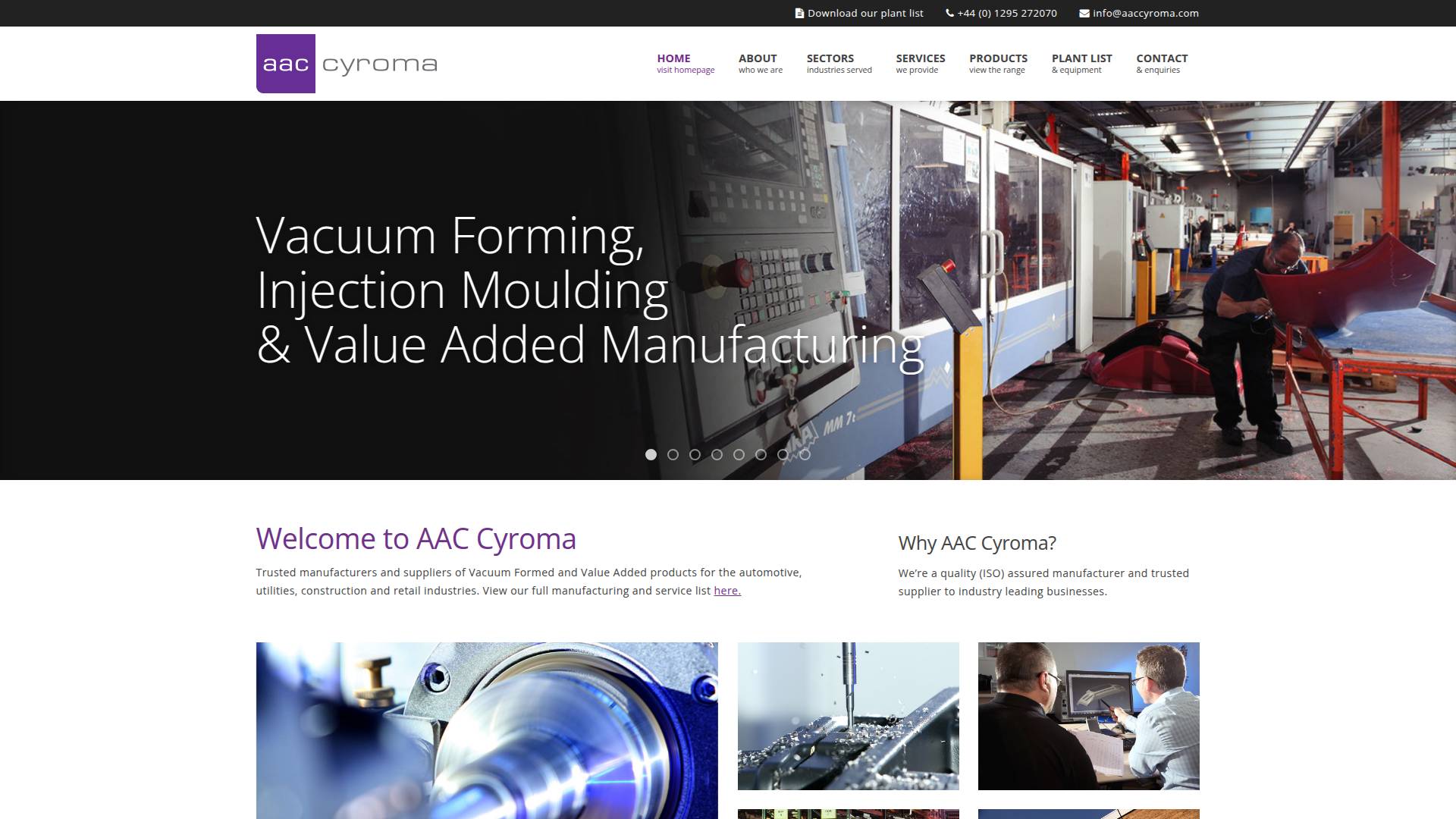 AAC Cyroma Website