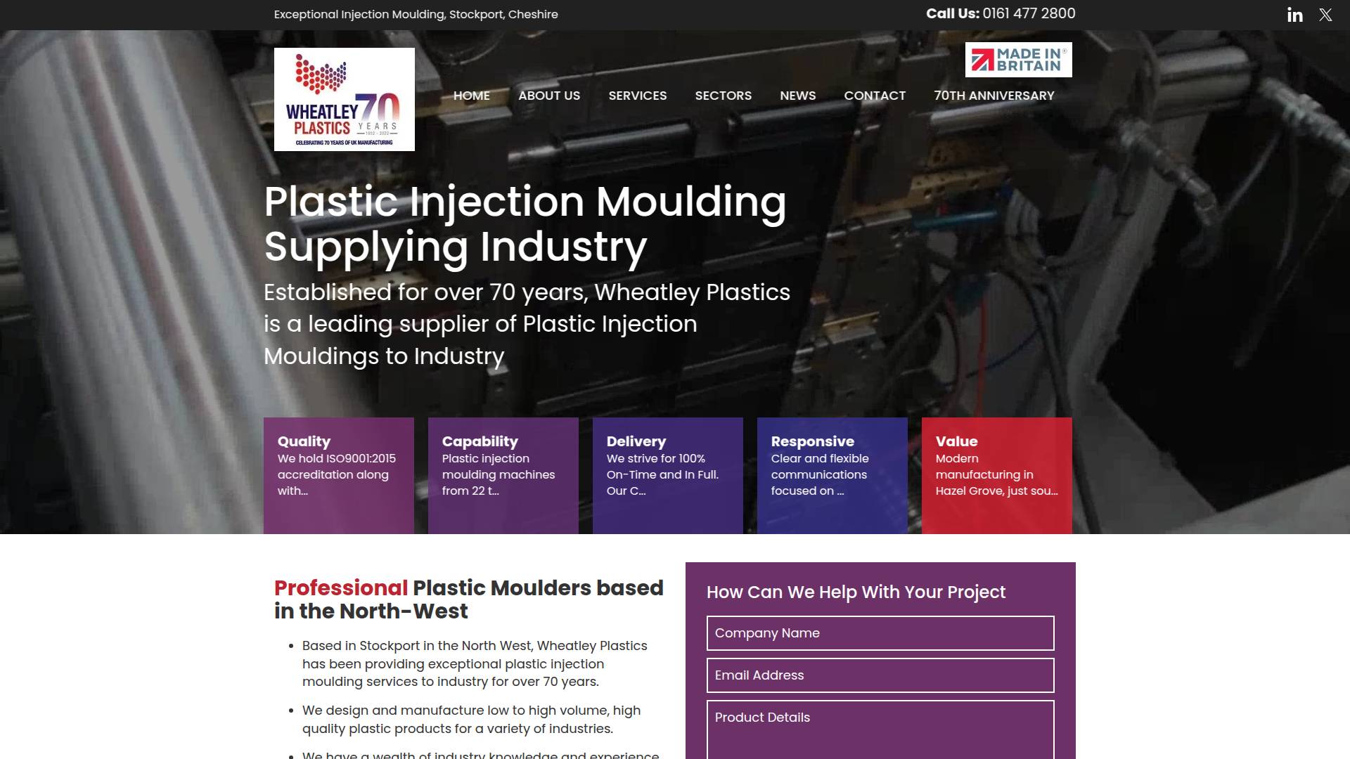 Wheatley Plastics Ltd Website