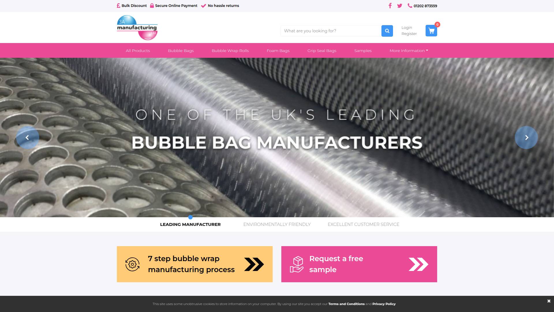3A Manufacturing Ltd Website