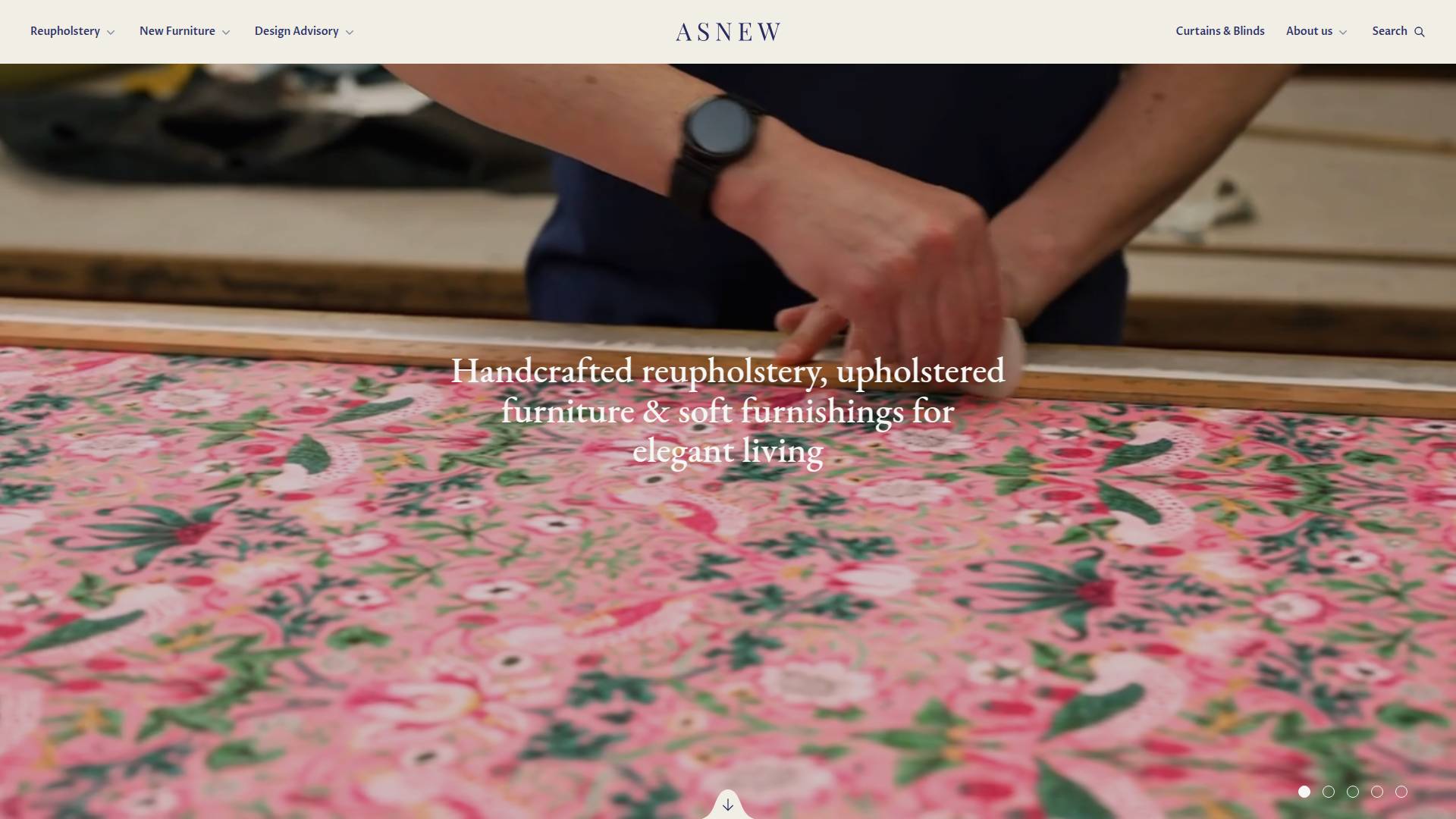 Asnew Upholstery Services Ltd Website