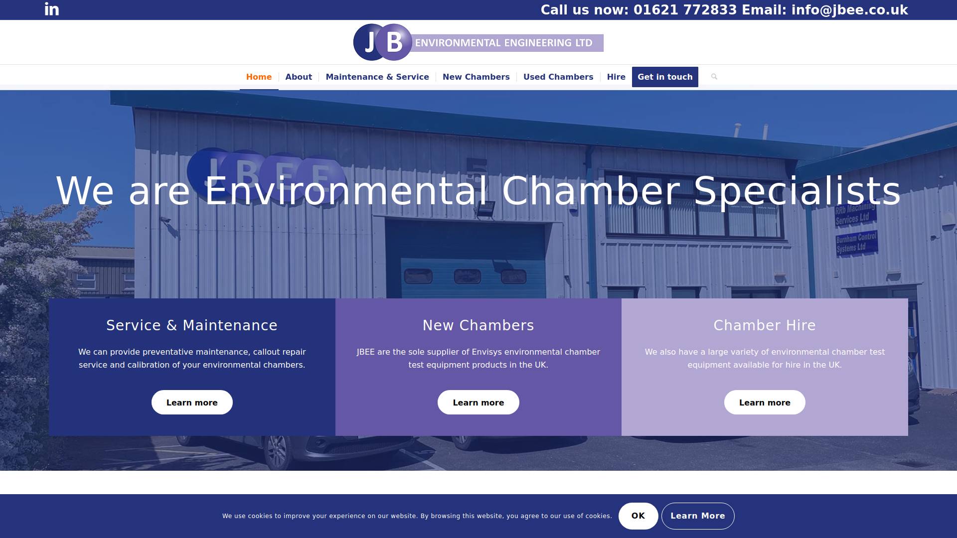 J B Environmental Engineering Ltd Website