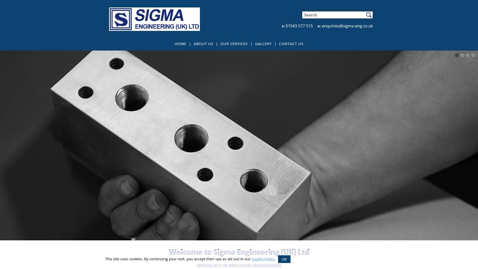 Sigma Engineering UK Ltd Website