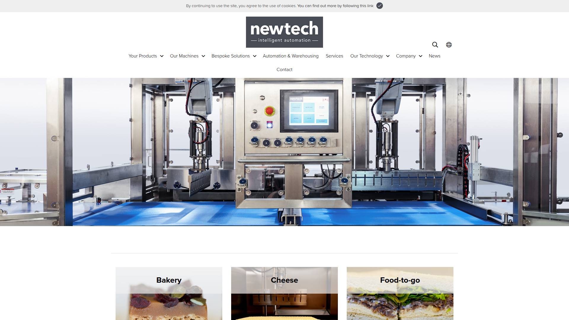 Newtech Ltd Website