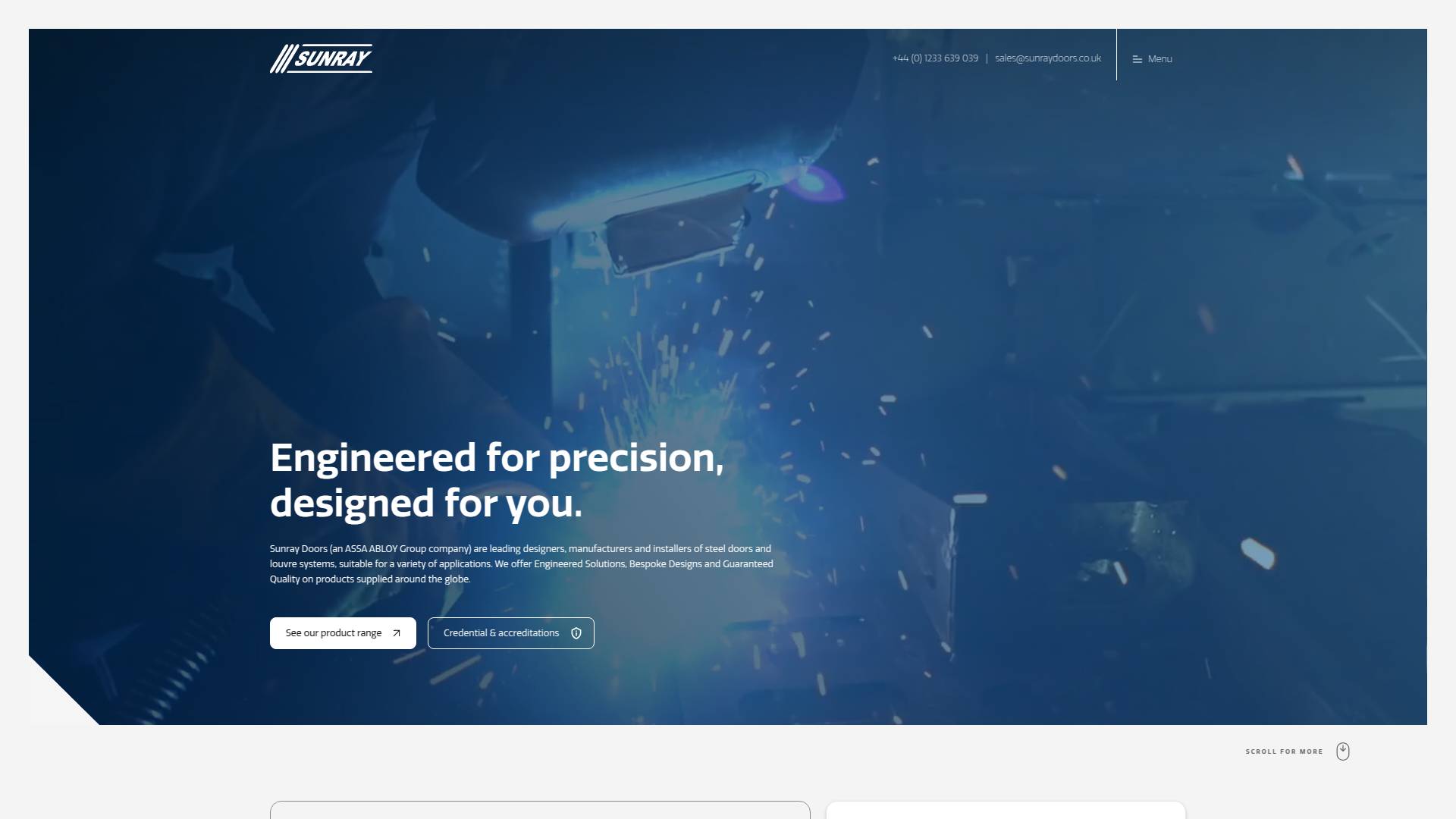 Sunray Engineering Ltd Website