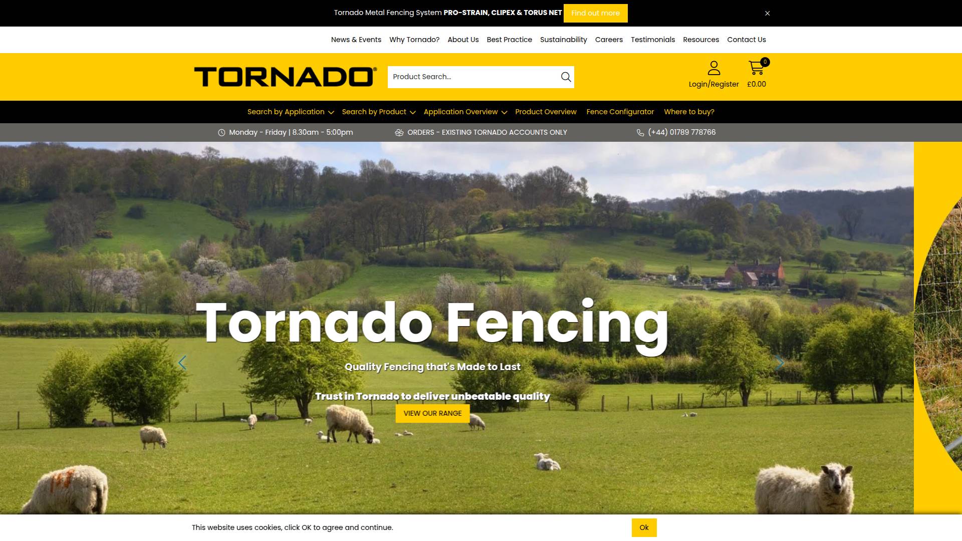 Tornado Wire Ltd Website