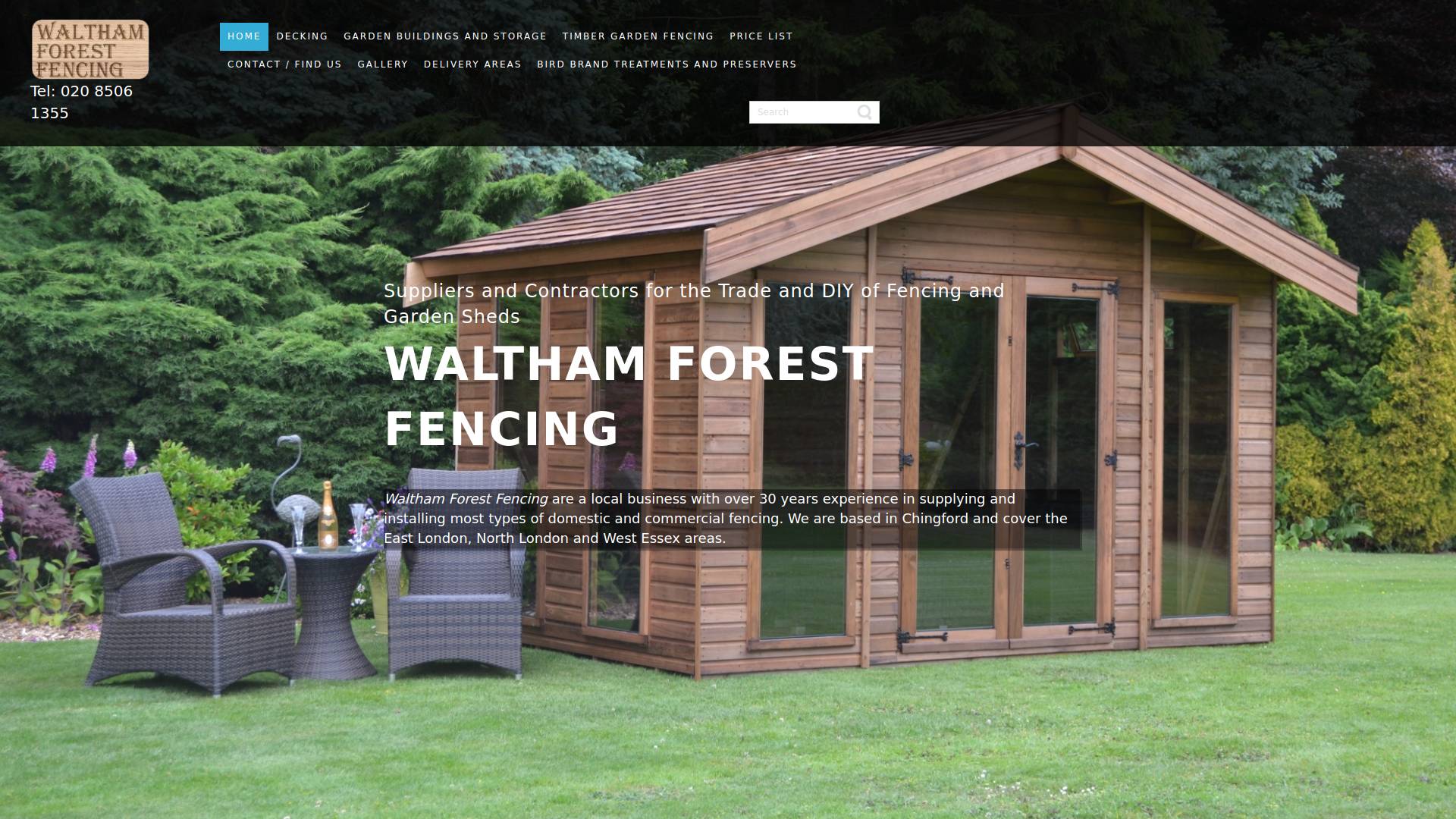 Waltham Forest Fencing Website