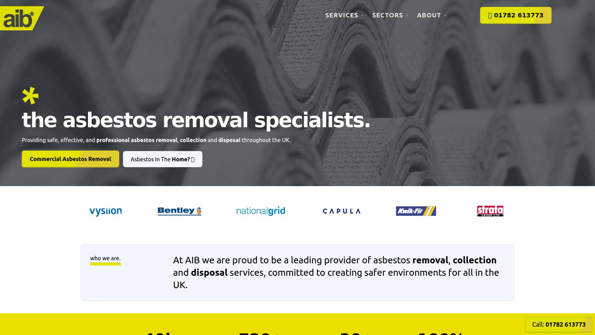 AIB Asbestos removal Website