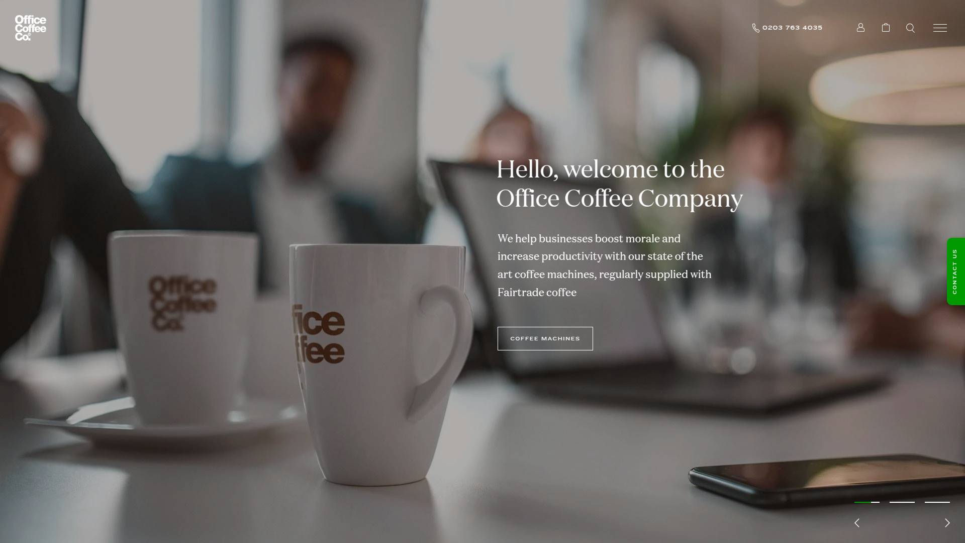 The Office Coffee Company Website