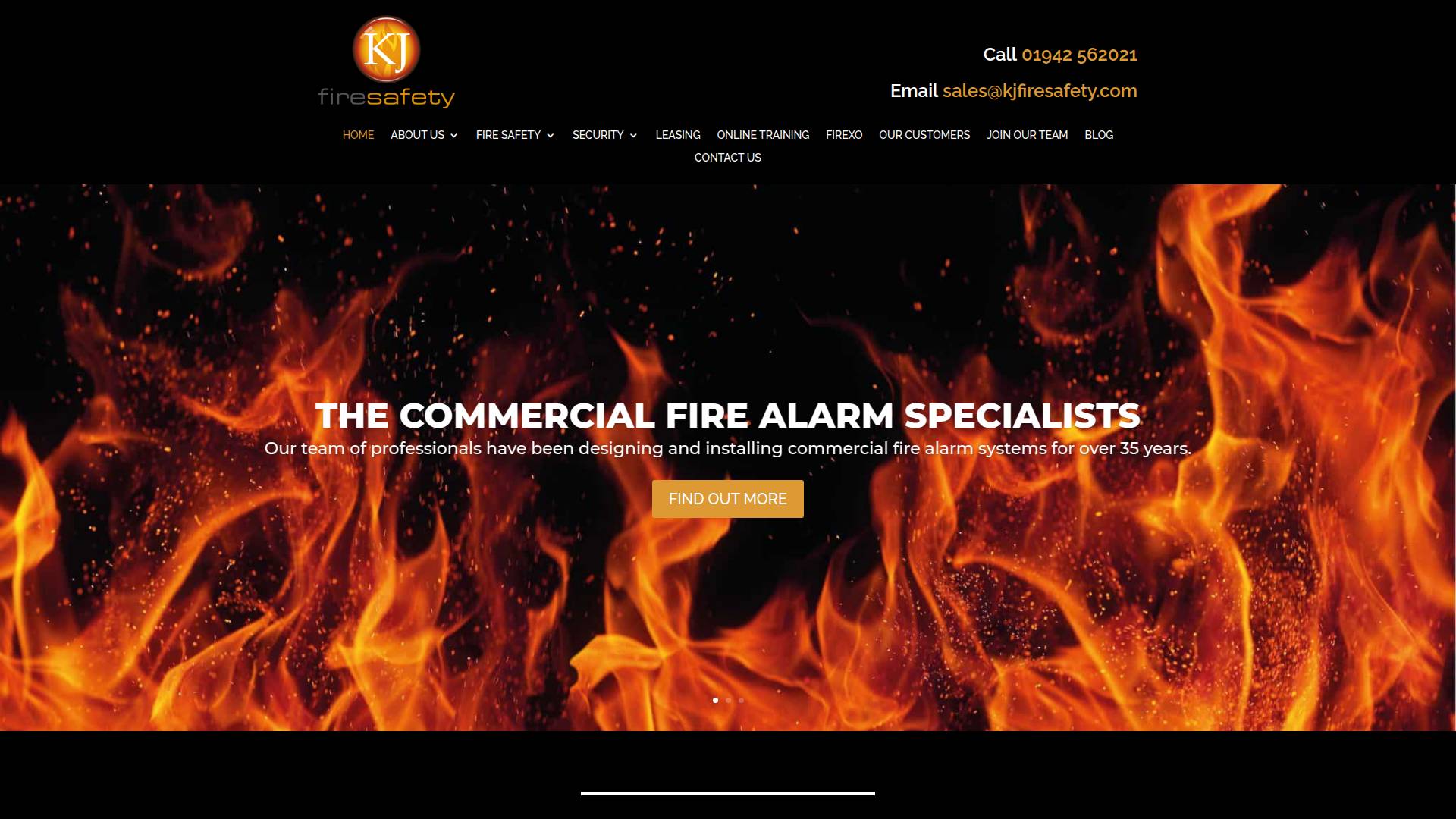 KJ Fire Safety Website