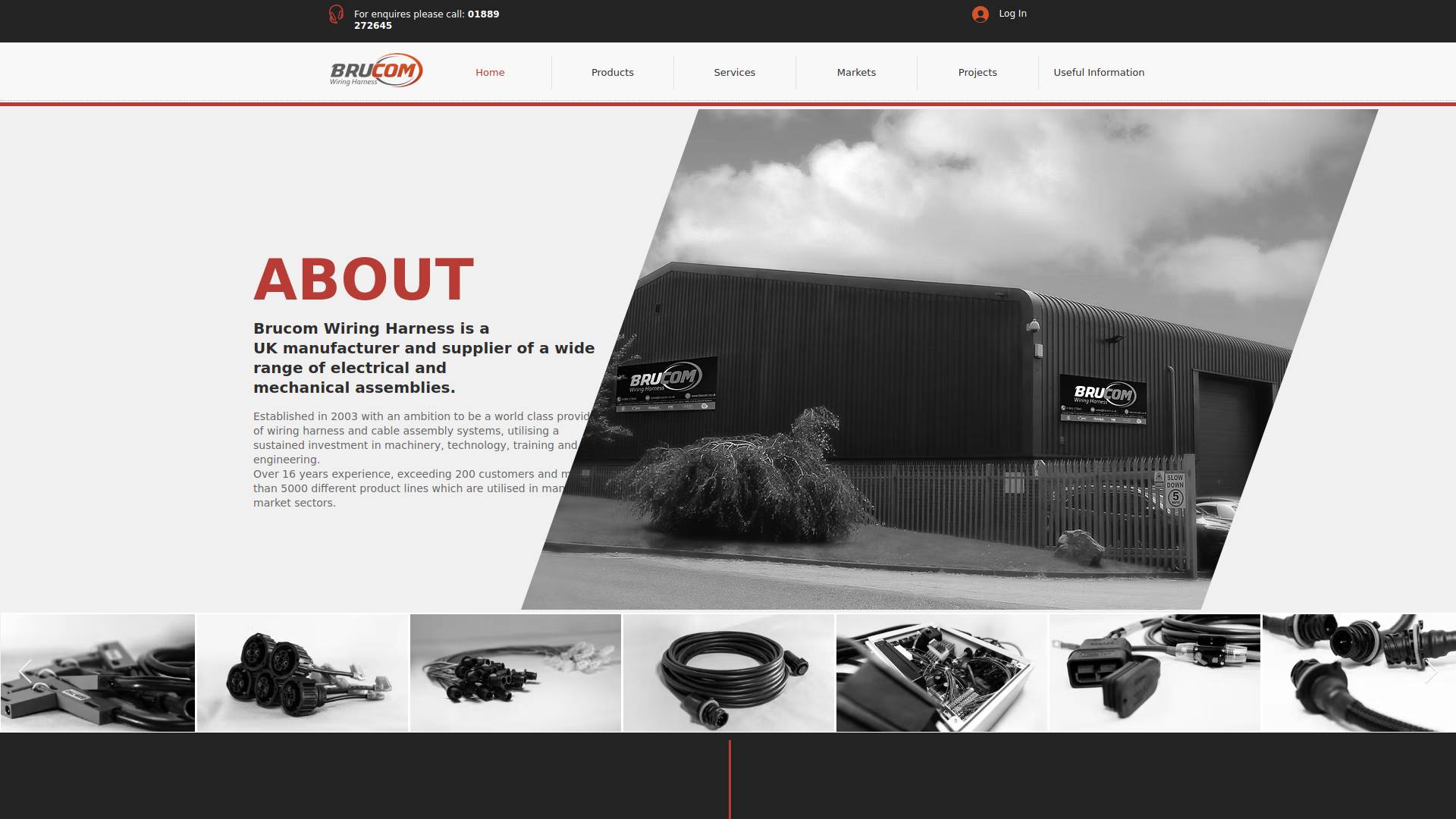 Brucom Distribution Ltd Website