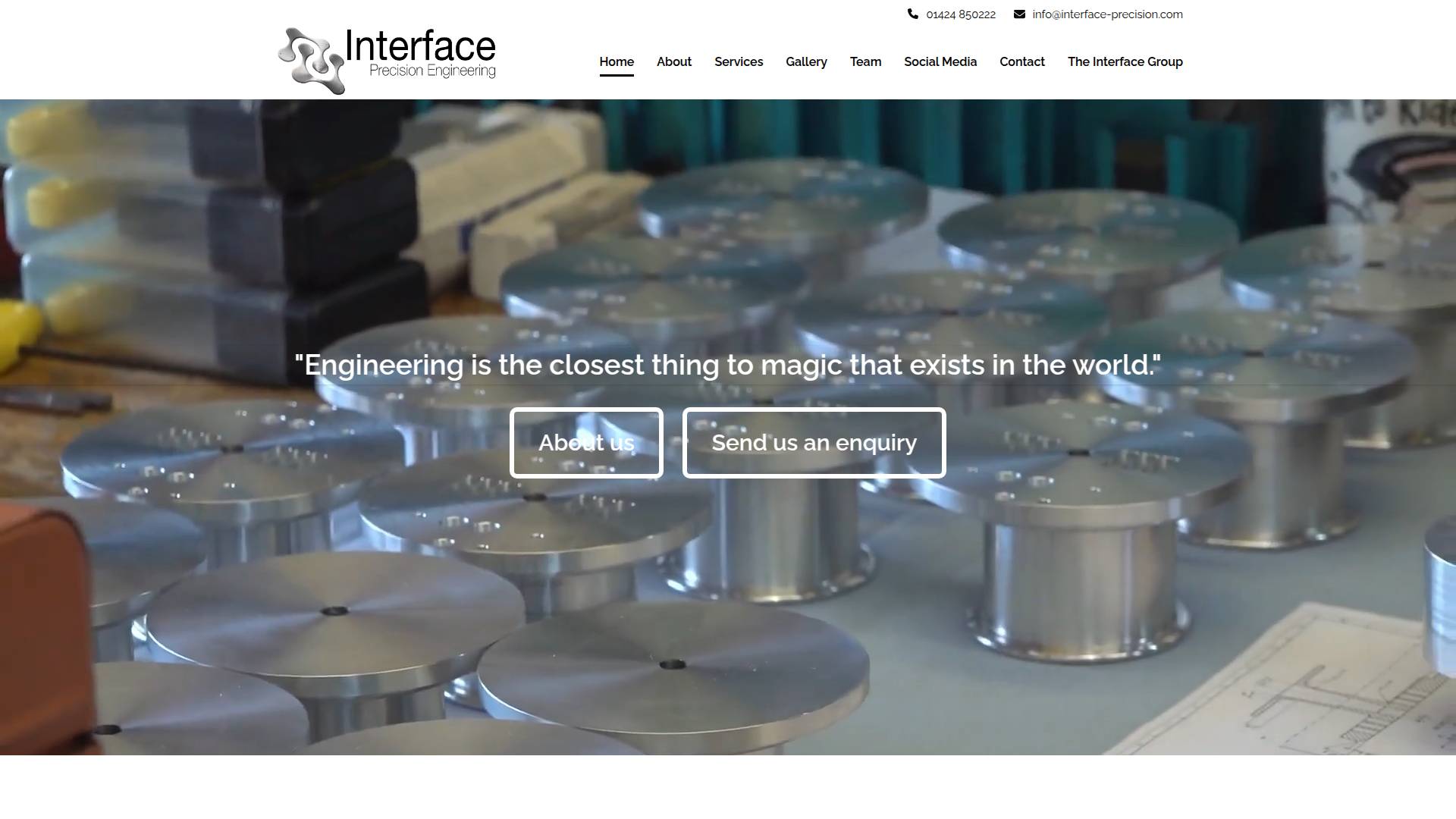 Interface Precision Engineering Ltd Website