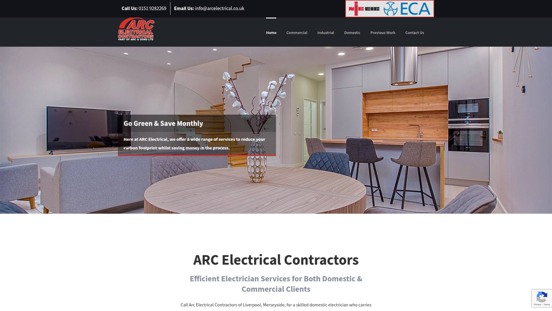 ARC Electrical Website