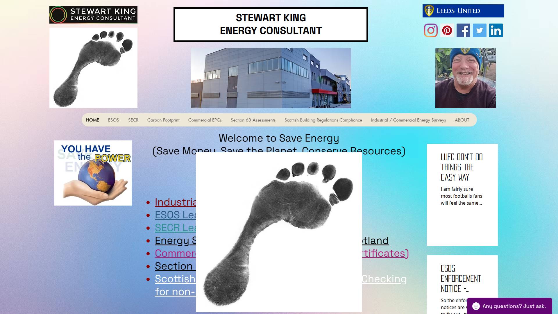 Stewart King Website