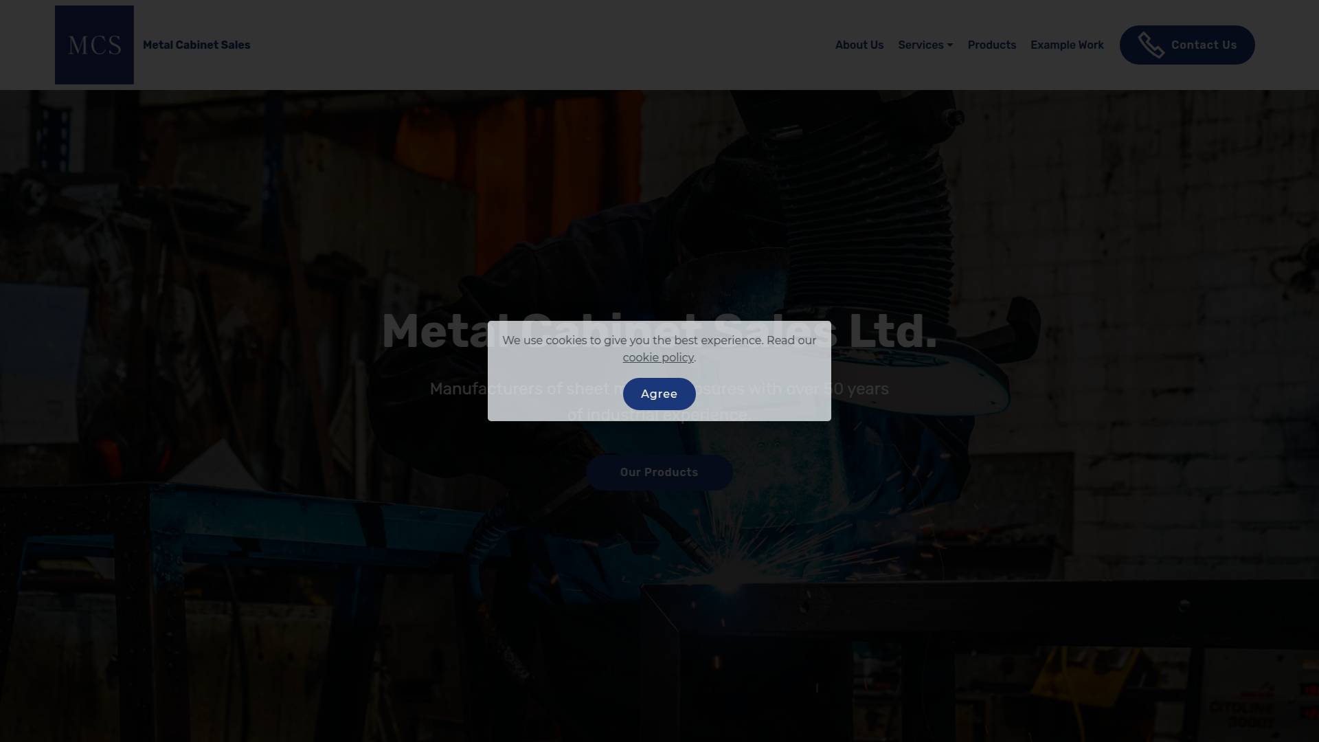 Metal Cabinet Sales Ltd  Website