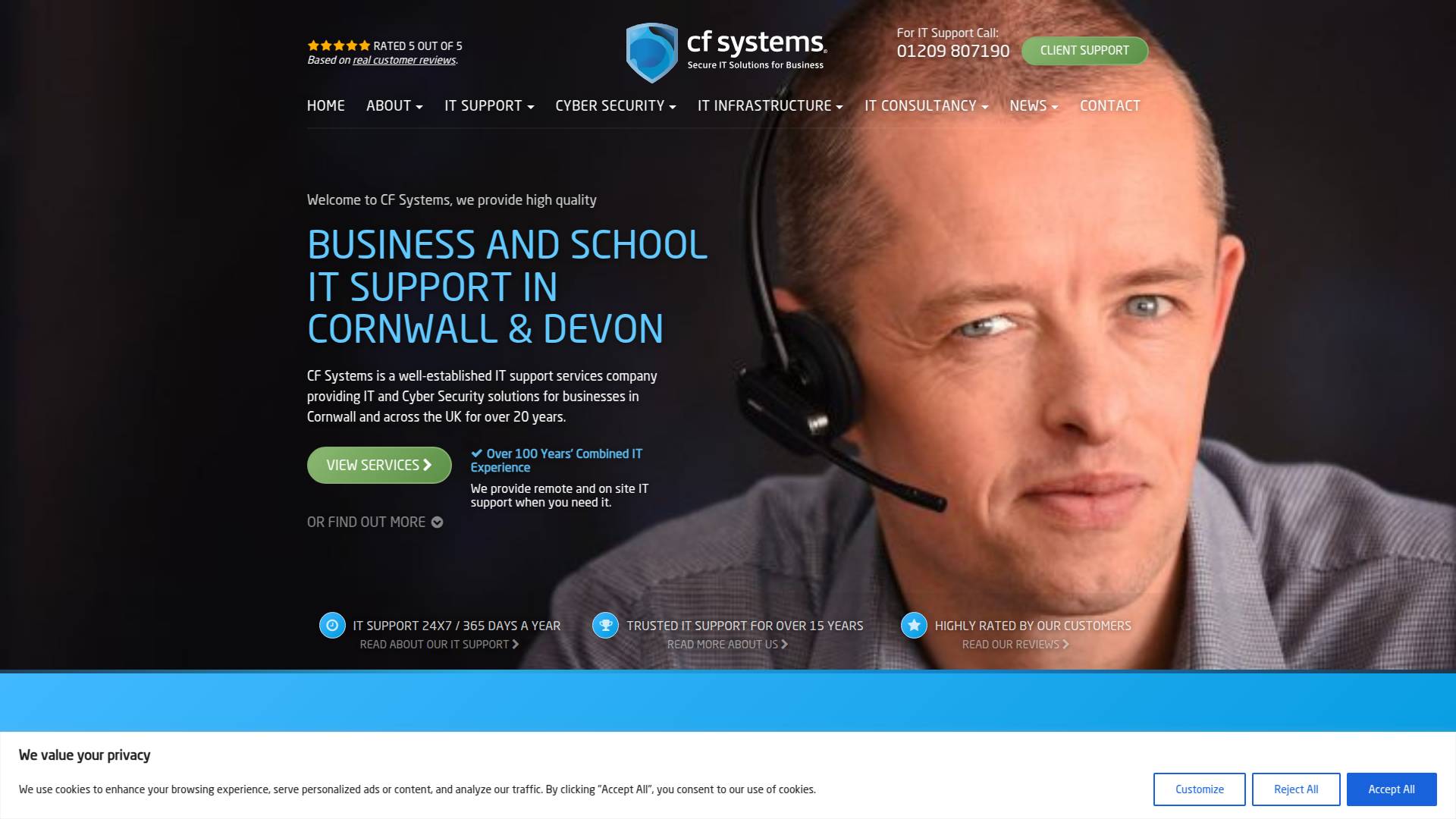 C F Systems Website