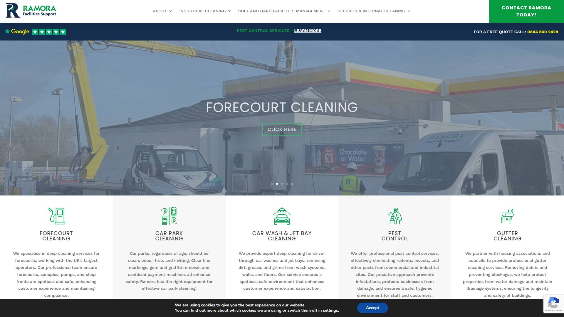Ramora Ltd Website