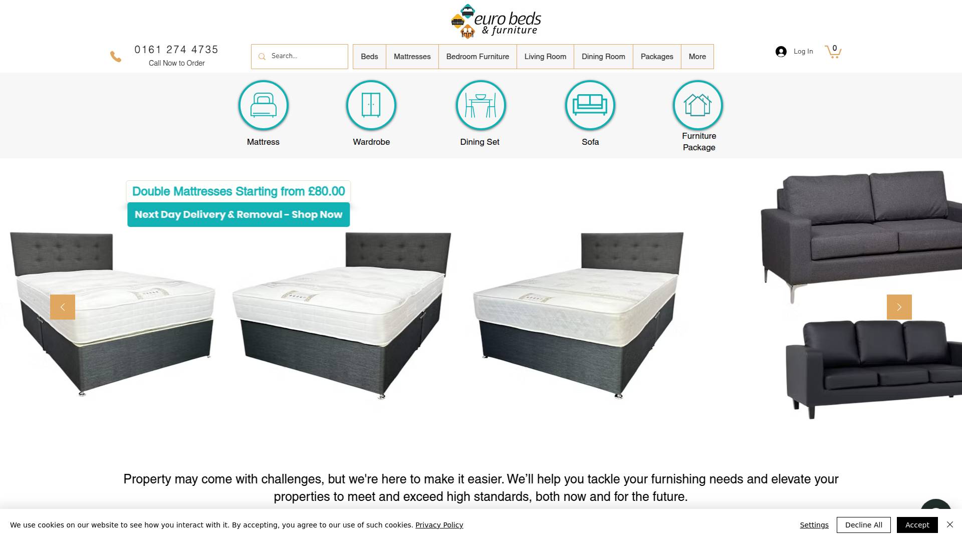 Euro Beds Website