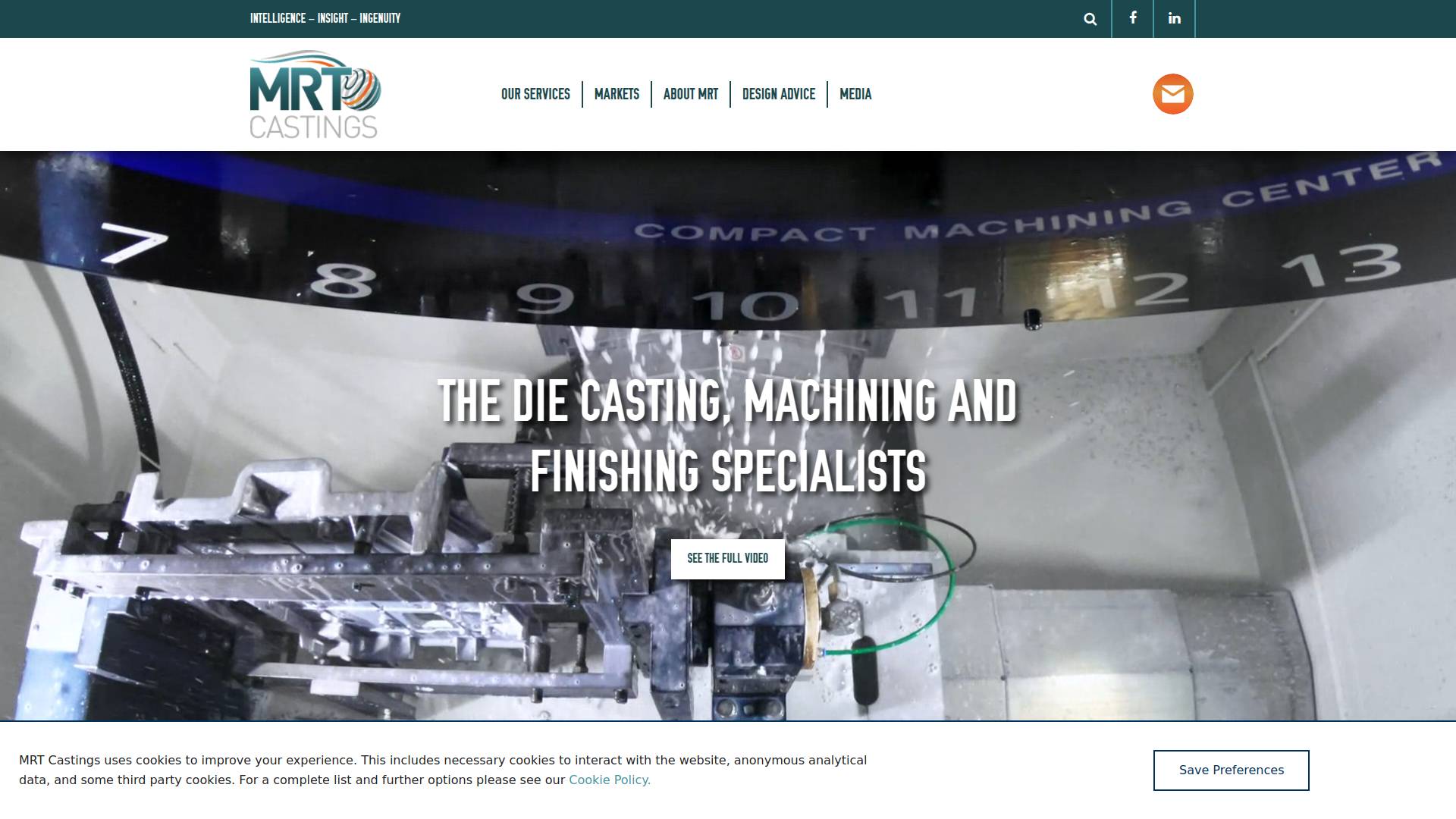 M R T Castings Ltd Website