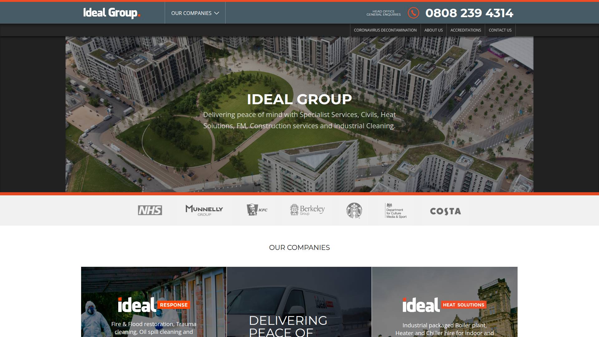 The Ideal Group Website