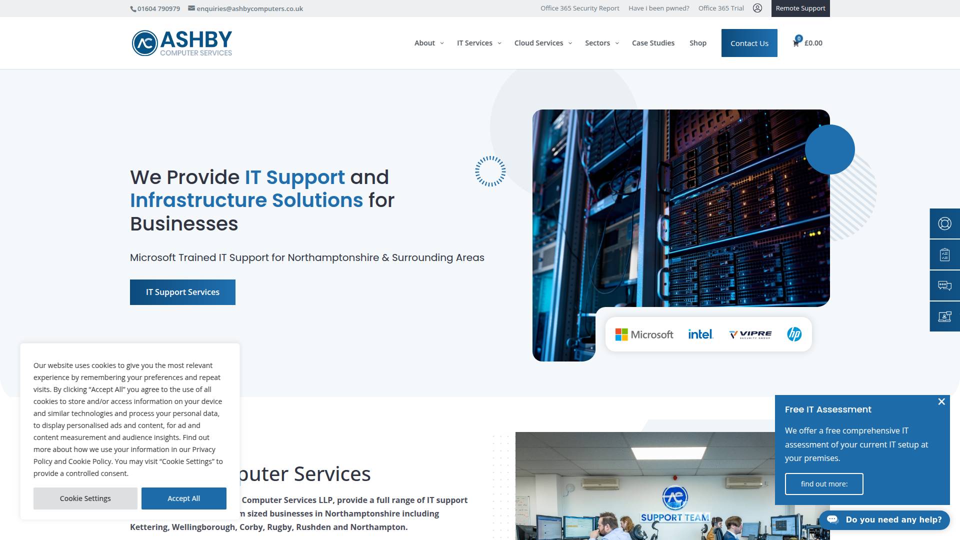 Ashby Computer Services Website