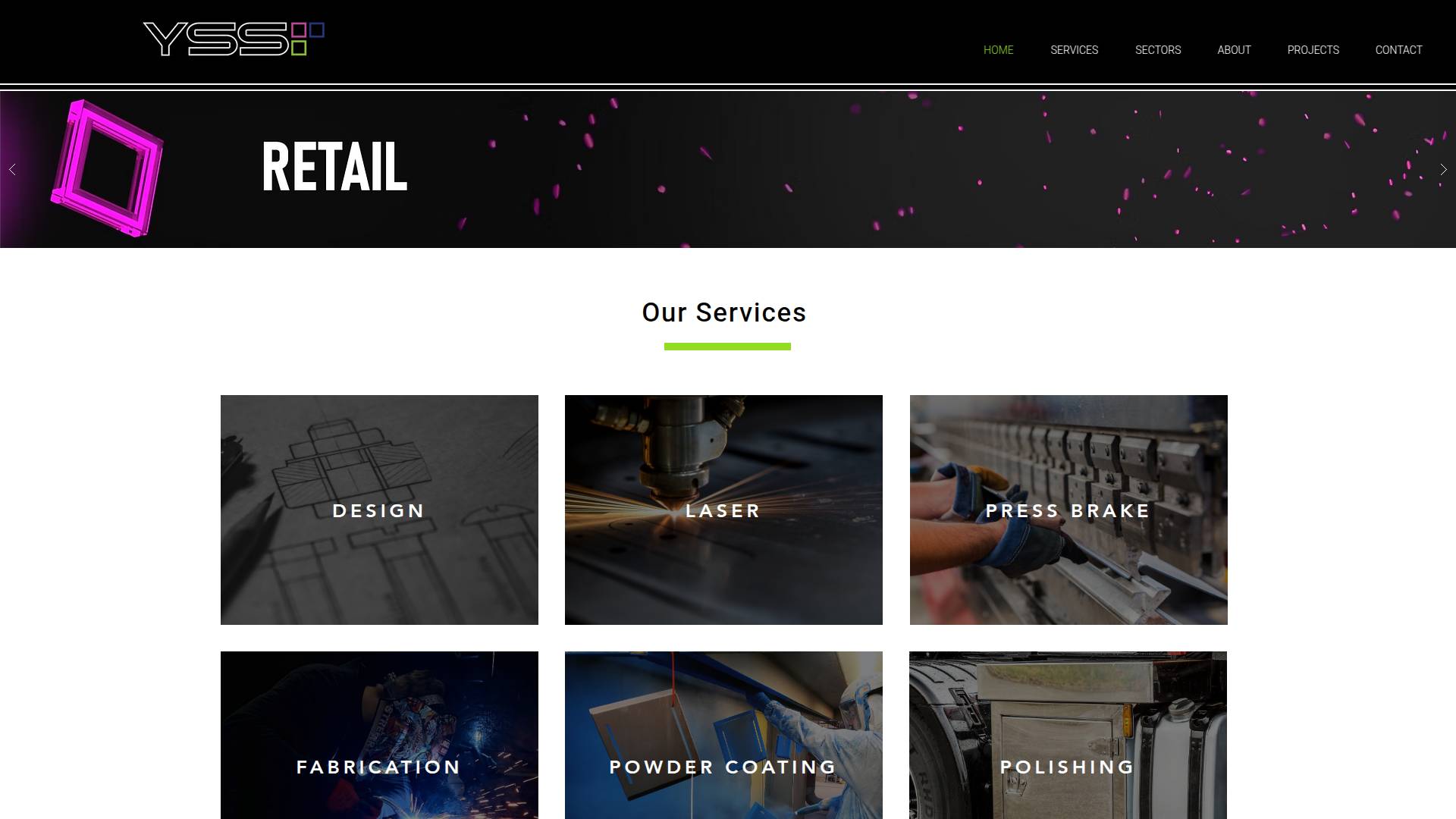 Yorkshire Stainless Website