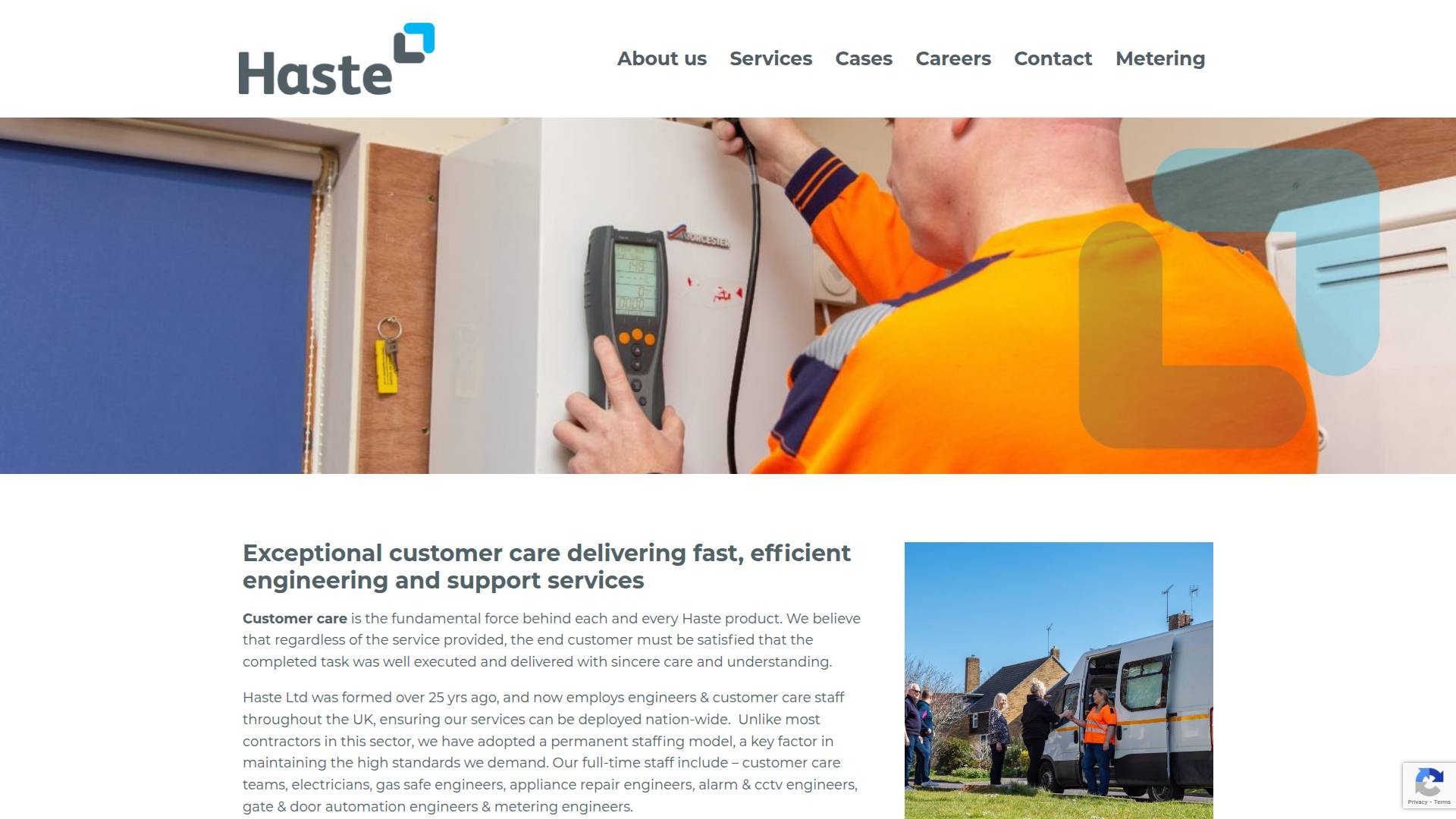 Haste Ltd Website