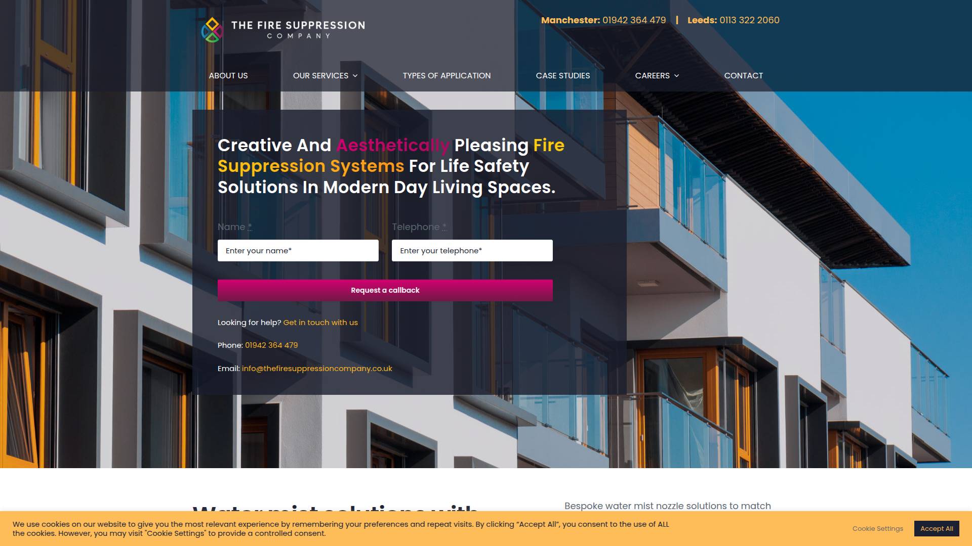 The Fire Suppression Company Website