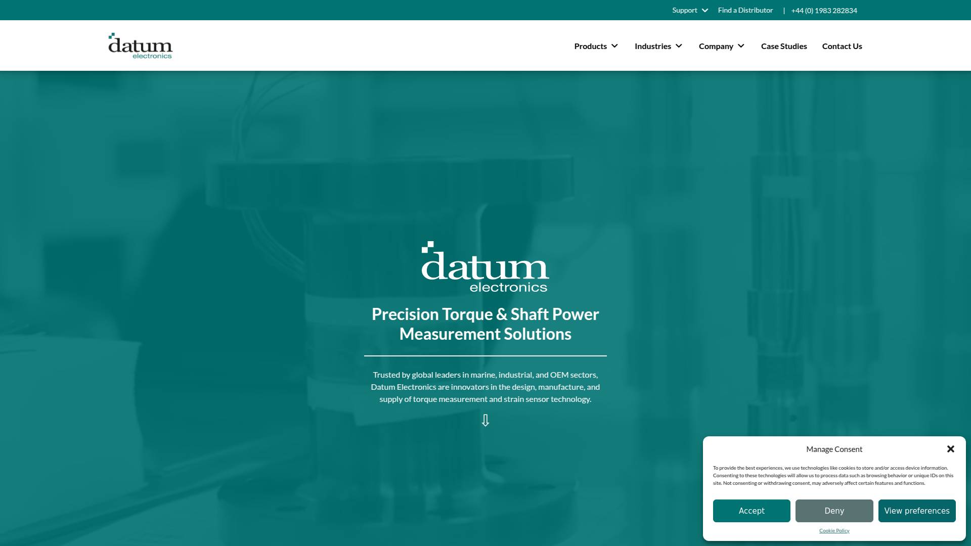 Datum Electronics home