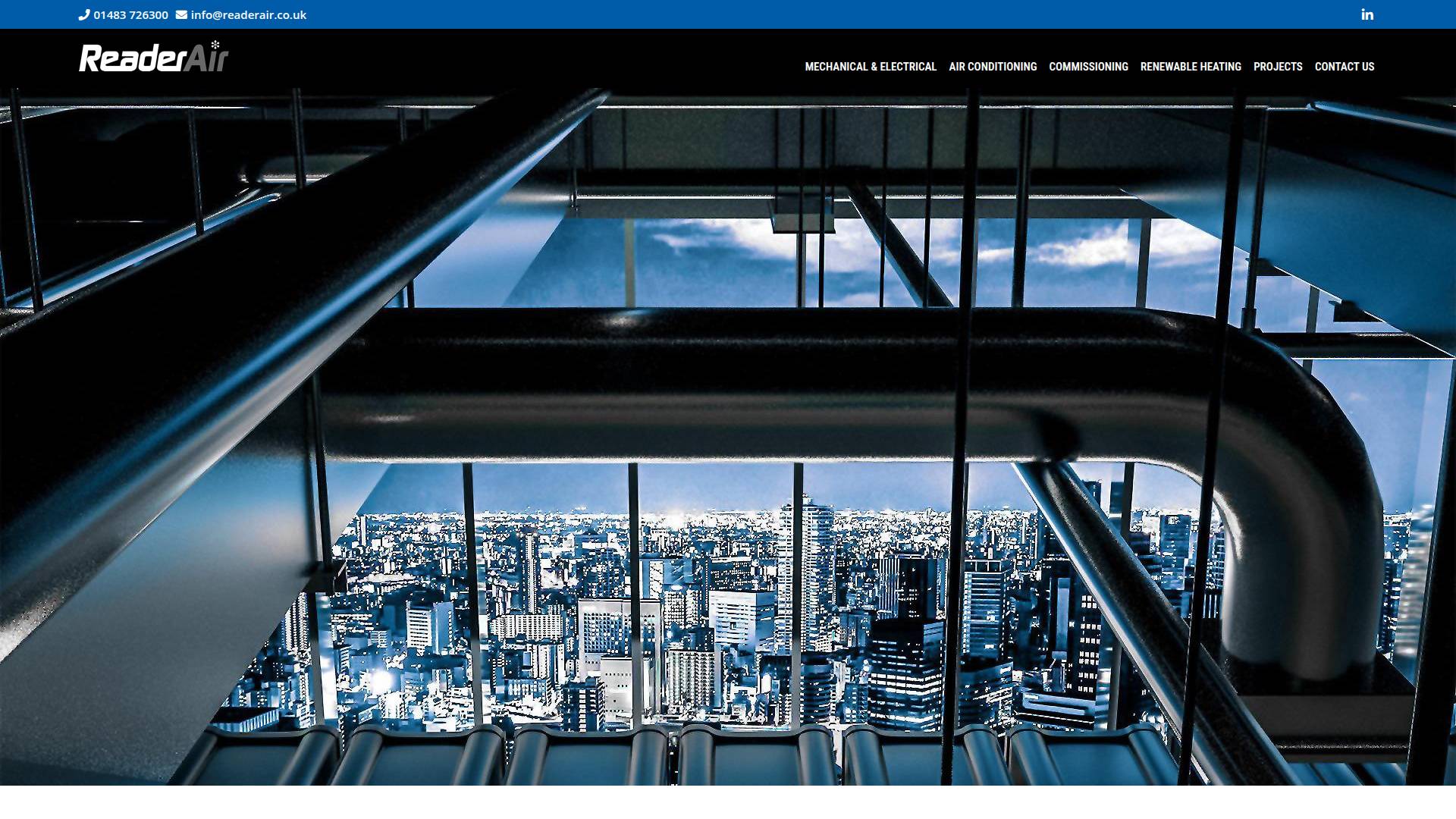 Reader Air Conditioning Website