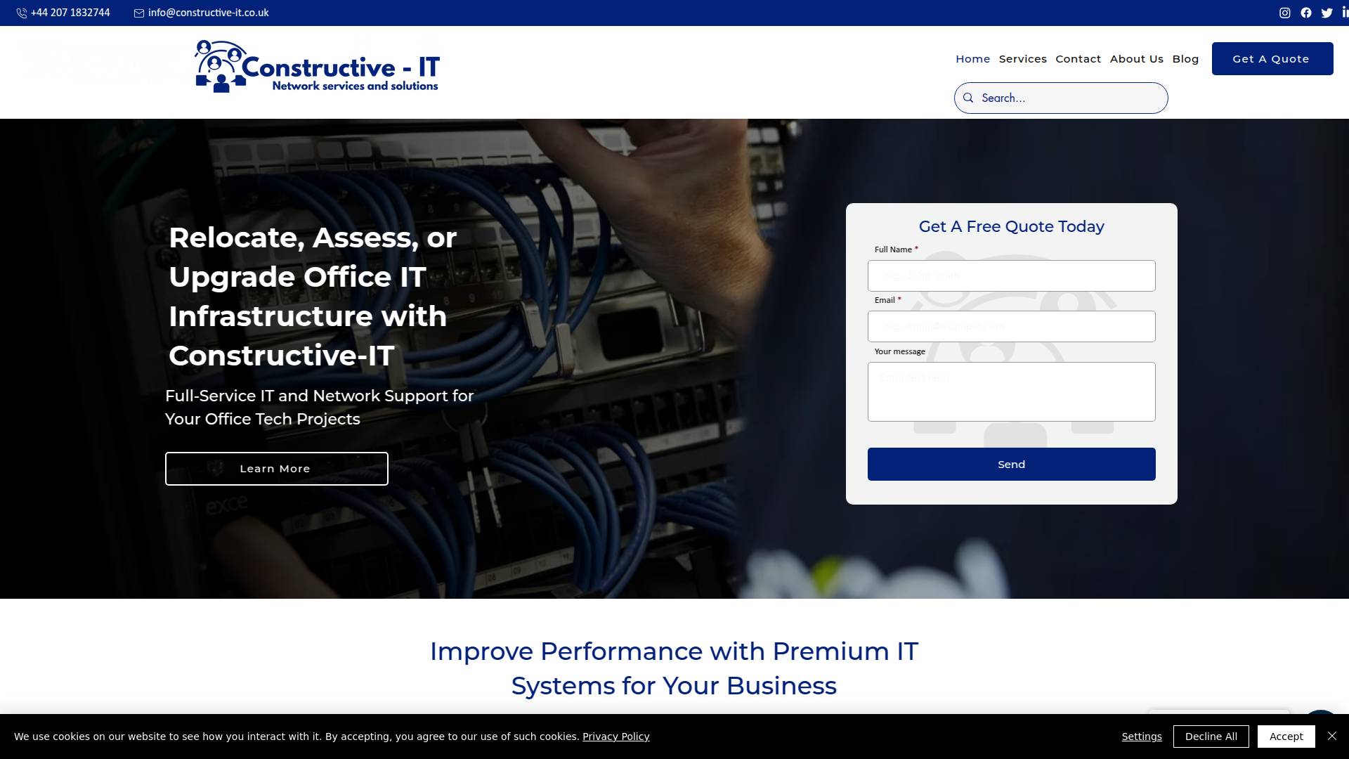 Constructive IT Website
