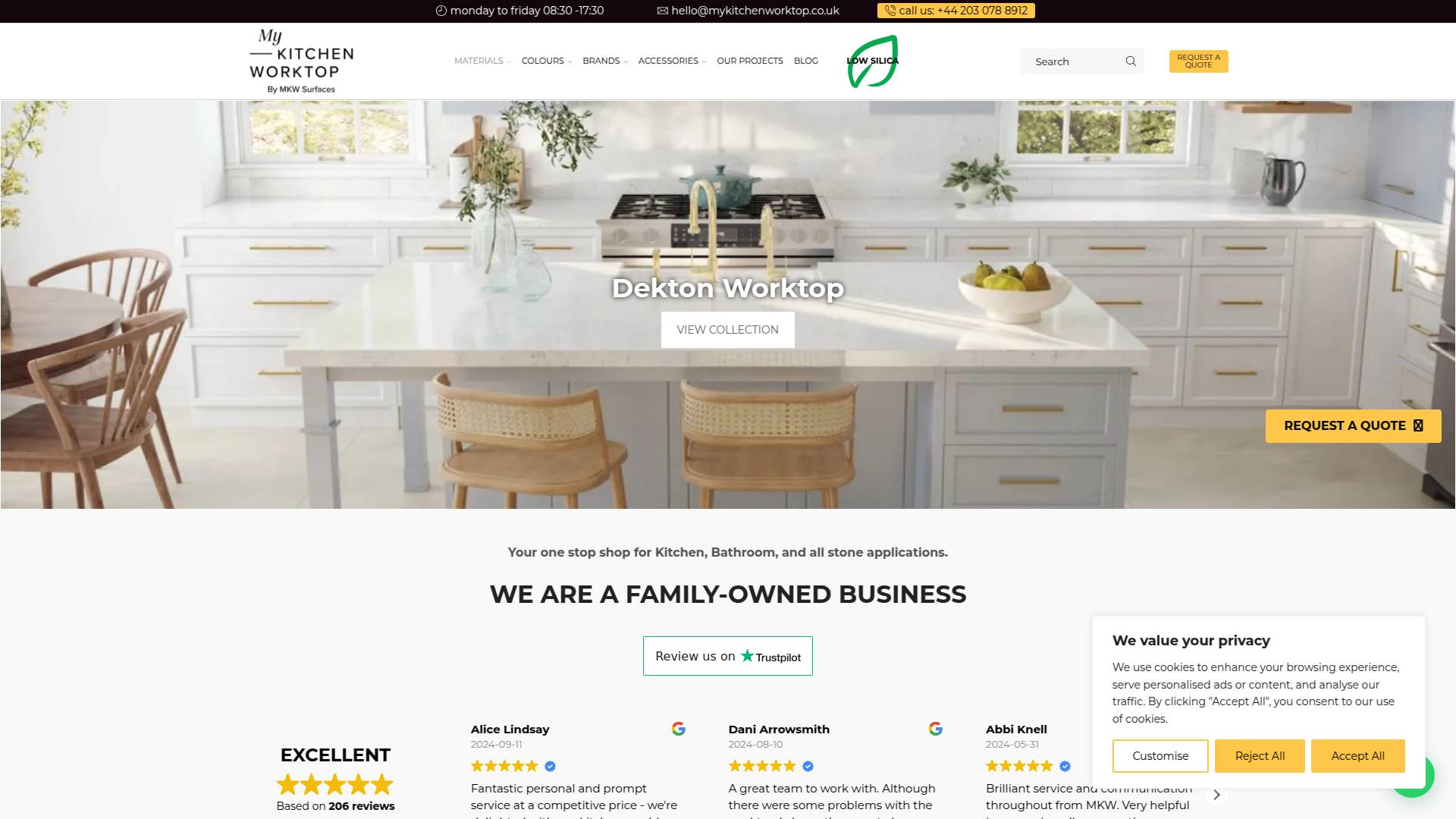 MKW Surfaces Website