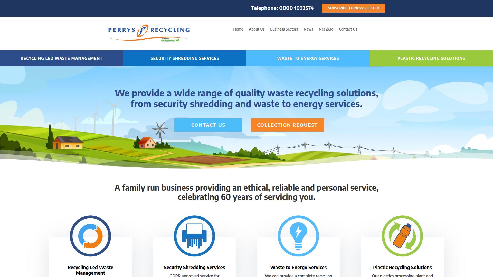 Perrys Recycling Website