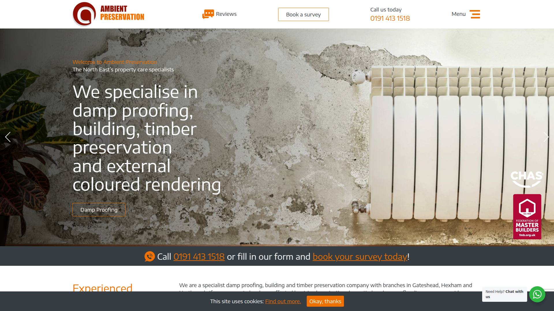 Ambient Preservation Website