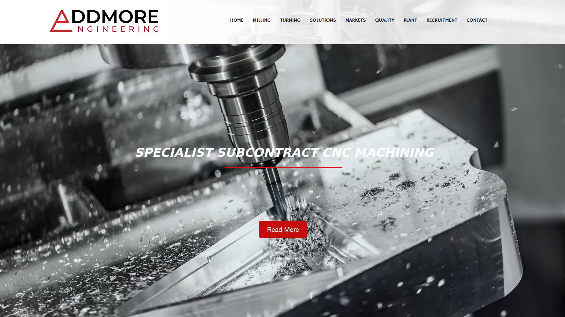 Addmore Engineering Website
