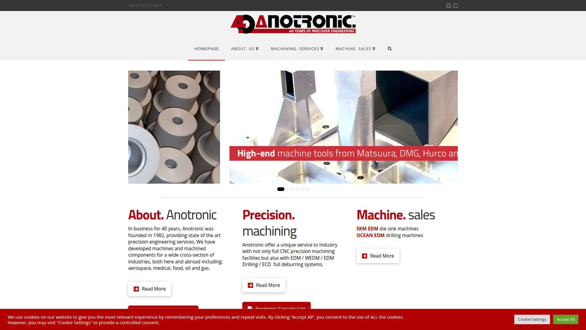 Anotronic Ltd Website