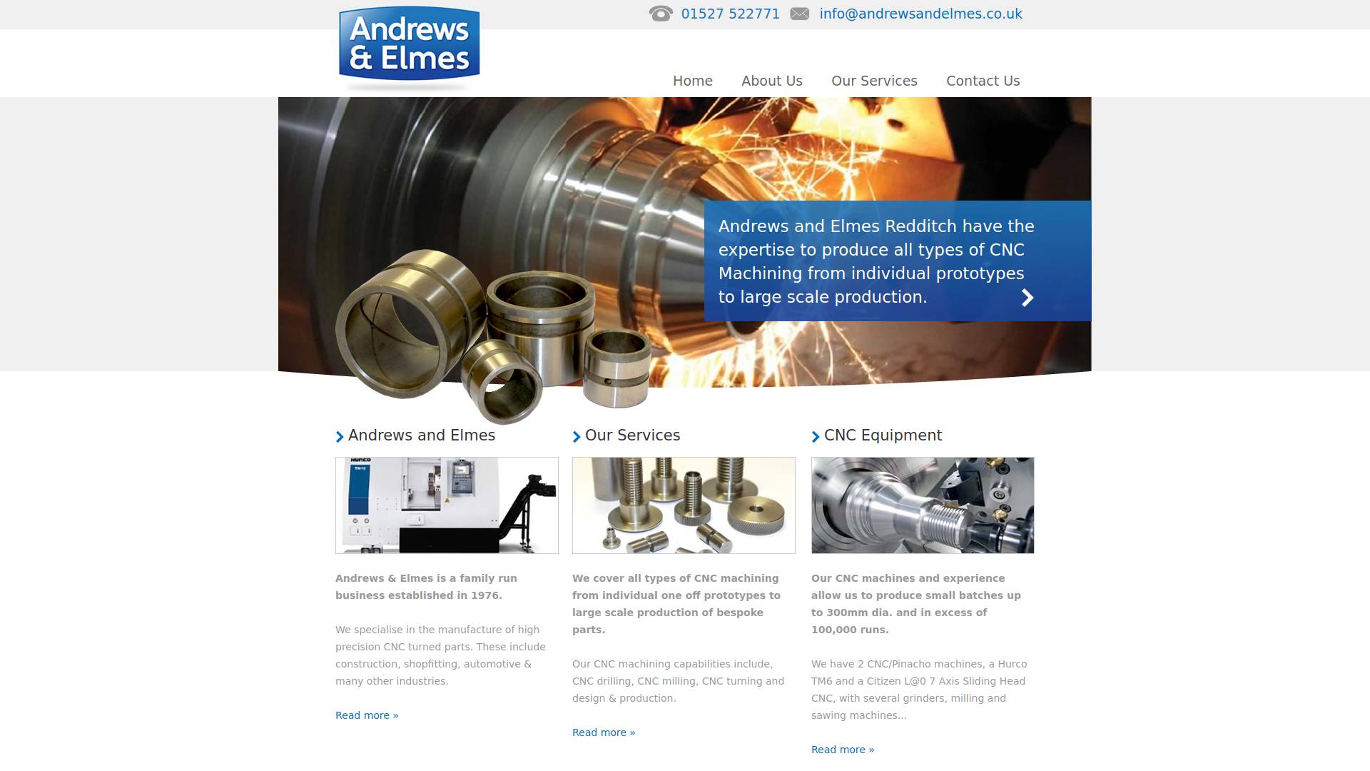 Andrews & Elmes Engineering Website