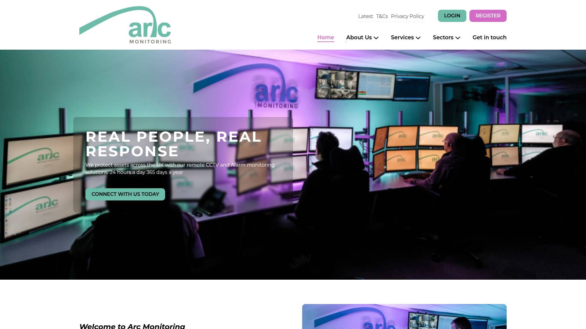 A R C Monitoring Ltd Website