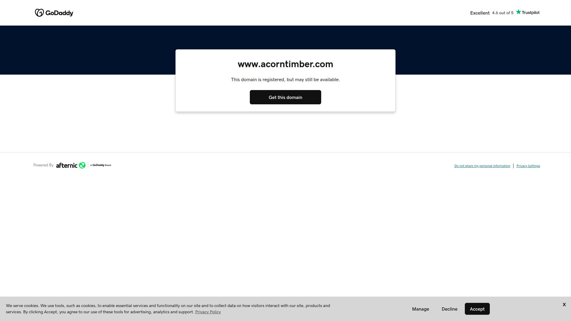 Acorn Timber and Joinery Ltd Website