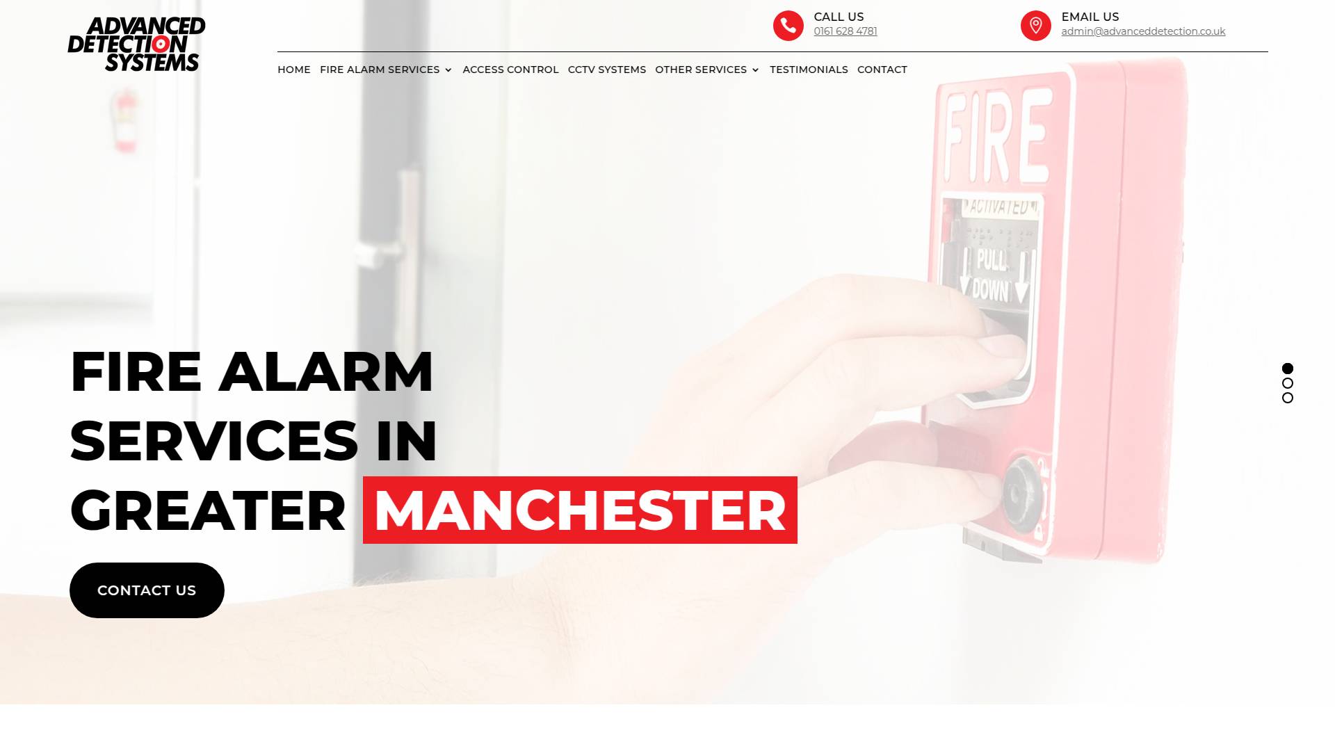 Advanced Detection Systems Ltd Website